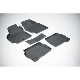 Резиновые коврики с высоким бортом для Suzuki SX4 I 2006-2014/Fiat Sedici 2005-2014 4129712