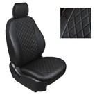 Авточехлы из экокожи ромб для Renault Kaptur 2016-, набор 4129745 - фото 85697