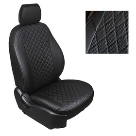 Авточехлы из экокожи ромб для Ford Kuga Trend 2013-2019, набор 4129769