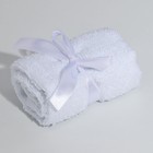 Набор: свеча, мыльные лепестки и полотенце «Желаю счастья!», аромат ваниль - фото 801955531