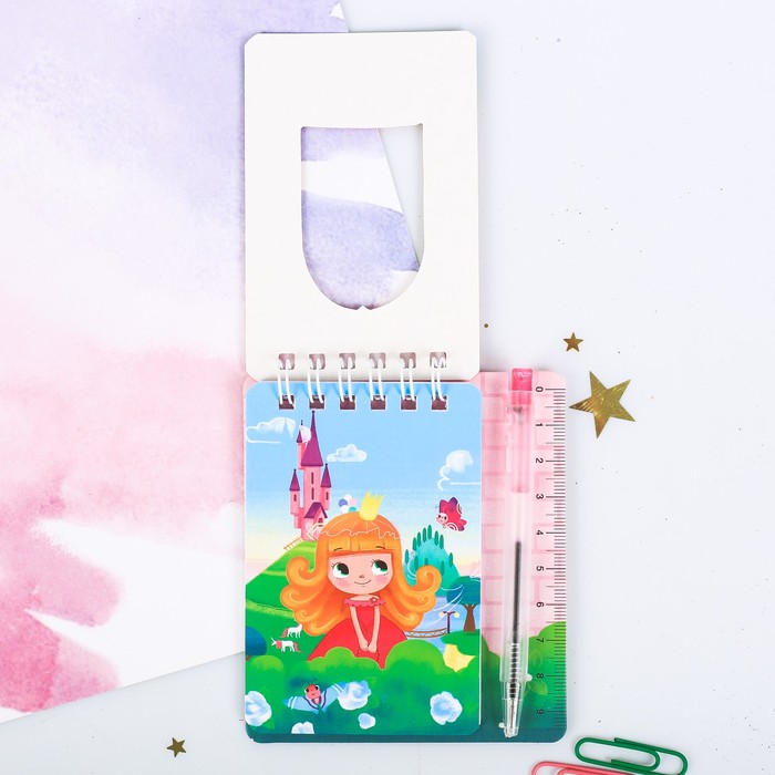 Набор блокнот и мини-ручка "Самая милая" - фото 798128637