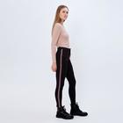 Джинсы slim fit лампасы зеленые размер 46, цвет чёрный, 65% хлопок, 35% нейлон Джинсы slim fit лампасы зеленые размер 46, цвет чёрный, 65% хлопок, 35% нейлон
