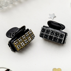 Краб для волос "Пересвет" квадратики, 2,5 см, микс (6 шт) - фото 802596520