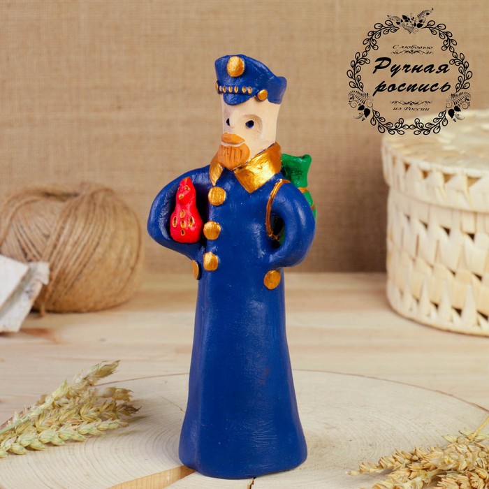 Абашевская игрушка "Офицер" - фото 1929619