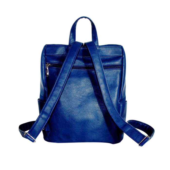 Синий рюкзак женский