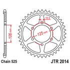 Звезда задняя, ведомая JTR2014 стальная 4138555 - фото 86109