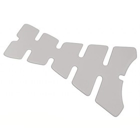 Накладка на бак SKULL 134х223 mm, длинная, прозрачная, PW 319-642 4139703