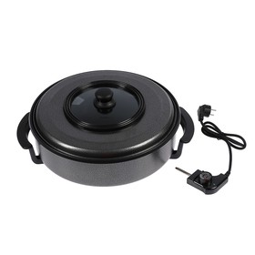 Сковорода электрическая FIRST FA-5109-2, 1500 Вт, 5 режимов, антипригарное покрытие, черная