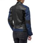 Куртка женская кожаная-джинс Teacher Jeans, L 4164584 Куртка женская кожаная-джинс Teacher Jeans, L 4164584