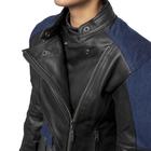 Куртка женская кожаная-джинс Teacher Jeans, L 4164584 Куртка женская кожаная-джинс Teacher Jeans, L 4164584