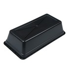 Ящик для рассады, 40 × 20 × 10 см, 4 л., чёрный, «Супер Урожай» 3868686