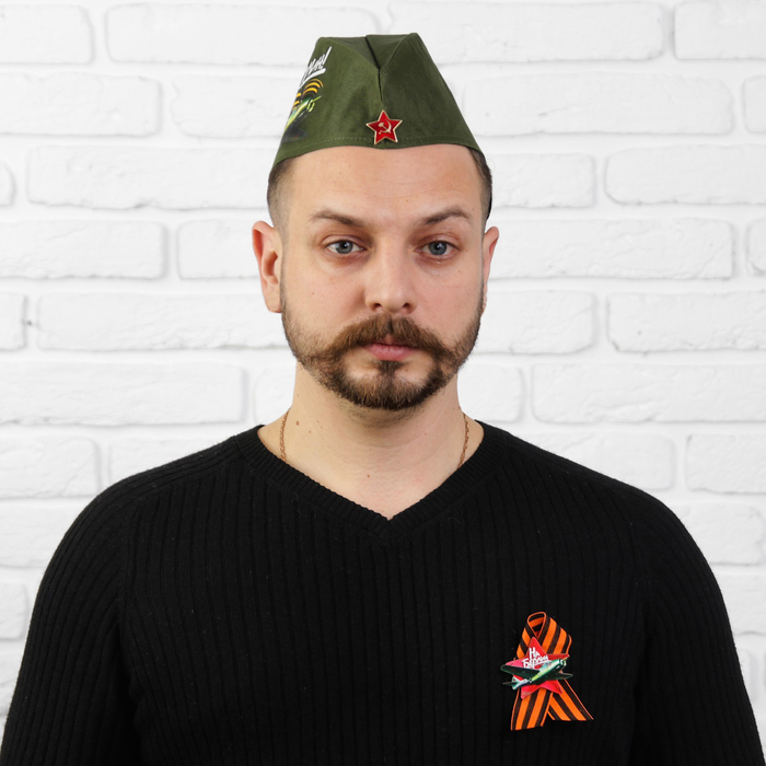Карнавальный набор "На Берлин!" самолет пилотка+брошь+ремень