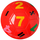 Мяч футбольный детский, ПВХ, машинная сшивка, 32 панели, размер 5, цвета микс - фото 6617507