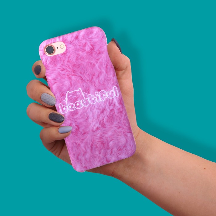 Чехол для телефона iPhone 7 Beautiful, soft touch 6.5 × 14 см
