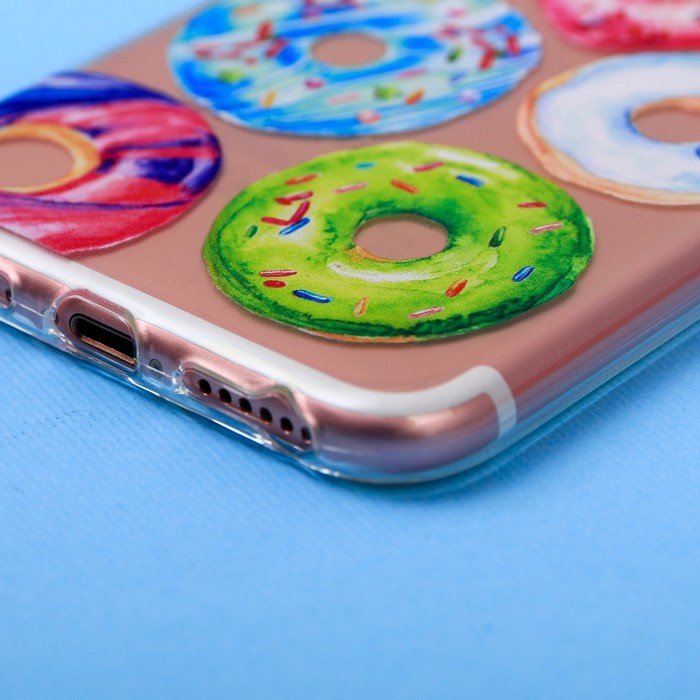 Чехол для телефона iPhone 6, 6S, 7 Donut, 6.5 × 14 см