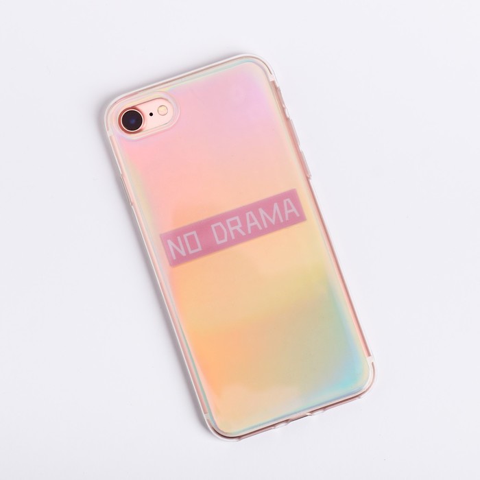 Чехол для телефона iPhone 7 с эффектом No drama, 6.5 × 14 см
