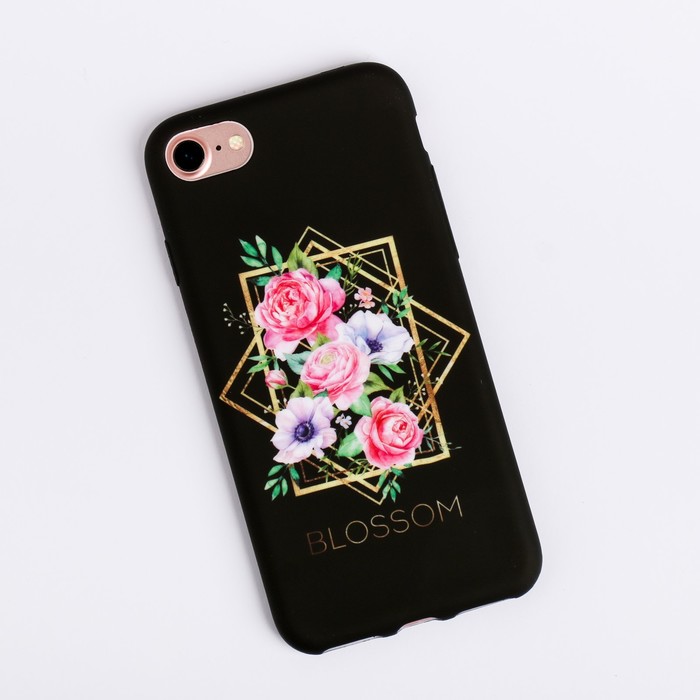 Чехол для телефона iPhone 7 Blossom, soft touch 6.5 × 14 см