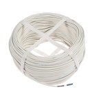 Провод Luazon Lighting, 100 м, ШВВП, 2х0.5 мм2, белый, ГОСТ Провод Luazon Lighting, 100 м, ШВВП, 2х0.5 мм2, белый, ГОСТ