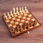 Шахматы "Классические" (доска дерево 29.5 х 29.5 см, фигуры дерево, король h=8 см), микс - фото 2081865