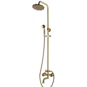 Душевая система Bronze de Luxe 10121PF/1, излив 20 см, тропический душ, ручная лейка, латунь   41423