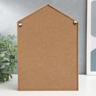 Крючки декоративные дерево "Life с сердцем" зелёный 28х20х5 см - фото 799666258