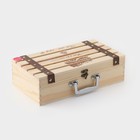 Ящик для хранения вина «Феррара», 35×20 см, на 2 бутылки 3972299