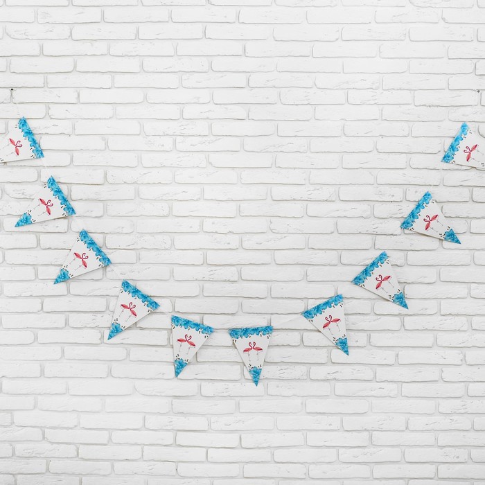 Гирлянда «Фламинго», 3 м, цвет голубой