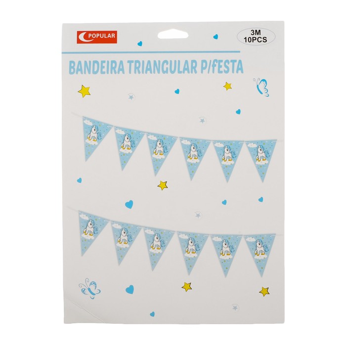 Гирлянда «Фламинго», 3 м, цвет голубой - фото 798146777