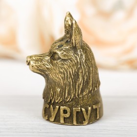 Напёрсток сувенирный «Сургут», латунь в Донецке