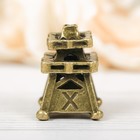 Thimble souvenir "KHMAO" brass, 2 x 3 cm