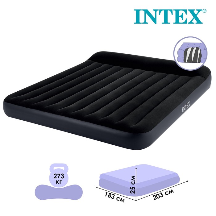 Надувной матрас intex 64144 pillow rest classic bed