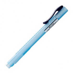 Ластик-карандаш Pentel Clic Eraser2, синтетика, выдвижной, 6 х 80 мм, синий корпус 3389868