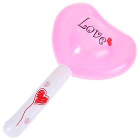 Inflatable toy with sound Heart 55 cm, sound