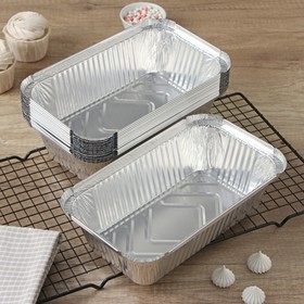 Set the baking dish from the foil 25,. 5x15. 5x7 cm, 15 PCs