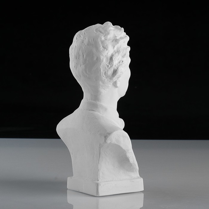 Гипсовая фигура. Известные люди: Бюст Блока, «Мастерская Экорше», 12.5х7.5х19 см