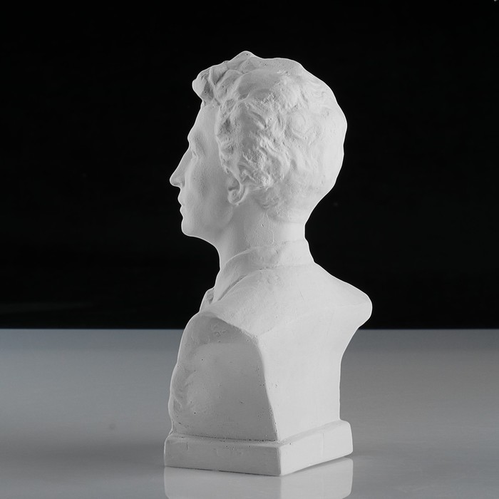 Гипсовая фигура. Известные люди: Бюст Блока, «Мастерская Экорше», 12.5х7.5х19 см