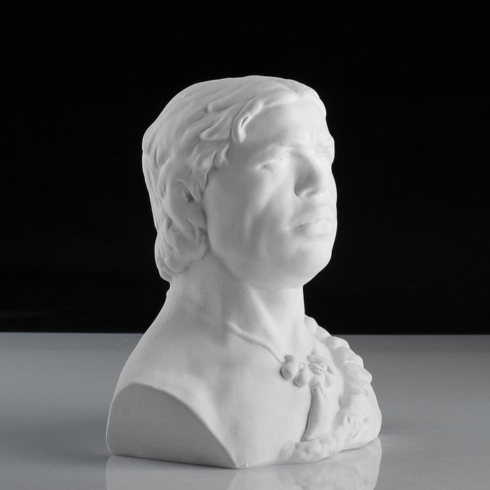 Гипсовая фигура, Бюст кроманьонца «Мастерская Экорше», 17х14.5х22.5 см