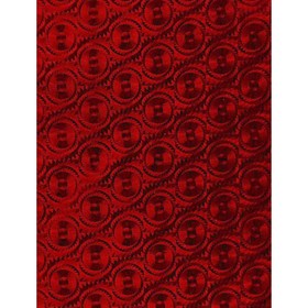 Самоклеящаяся пленка "Colour decor" 1020, голография круги красные 0,45х8 м