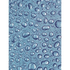 Самоклеящаяся пленка "Colour decor" 8564, капли воды голубые 0,45х8 м