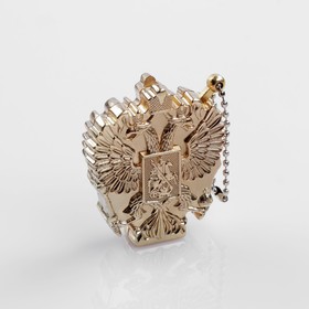 Зажигалка газовая ′Орёл на щите′, пьезо, 4.5 х 5.5 см, золото в Донецке