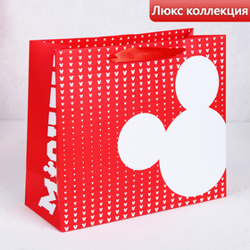 Пакет подарочный «Mickey», Микки Маус, 23х27х11,5 см 3908781