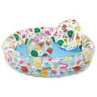 Бассейн надувной «Фрукты», 122 х 25 см, с кругом и мячом, от 2 лет, 59460NP INTEX - фото 108194888