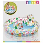 Бассейн надувной «Фрукты», 122 х 25 см, с кругом и мячом, от 2 лет, 59460NP INTEX - фото 108194890