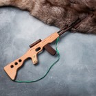 Сувенир деревянный "Автомат боевой", 60х15 см, массив бука Сувенир деревянный "Автомат боевой", 60х15 см, массив бука