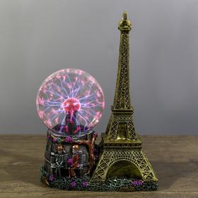 {{photo.Alt || photo.Description || 'Плазменный шар &quot;Влюбленные в Париже&quot; 10х18х27 см'}}