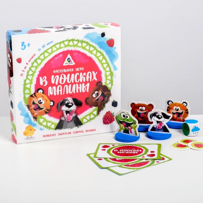 Настольная игра «В поисках малины» Настольная игра «В поисках малины»