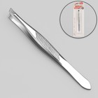 Tweezer No. 1, 9cm wide beveled silver substrate QF Tweezer No. 1, 9cm wide beveled silver substrate QF