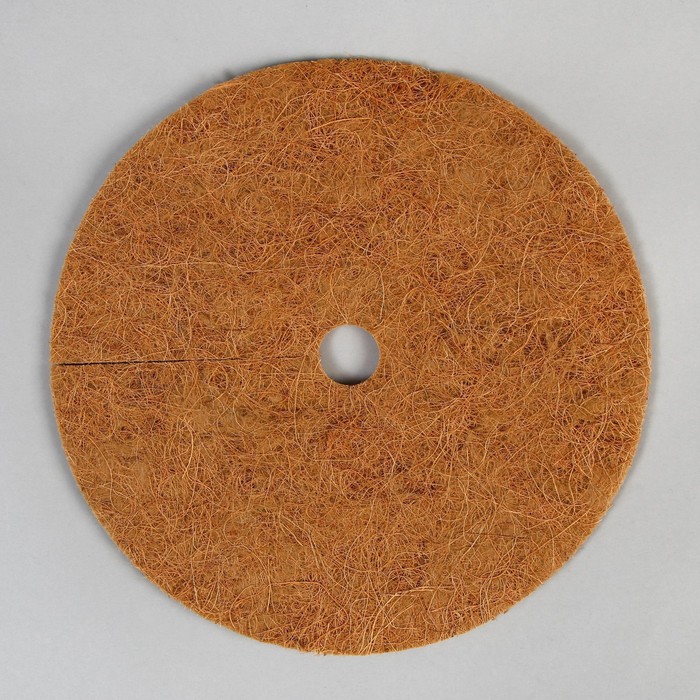 Круг приствольный, d = 0,3 м, из кокосового полотна, набор 5 шт., «Мульчаграм»