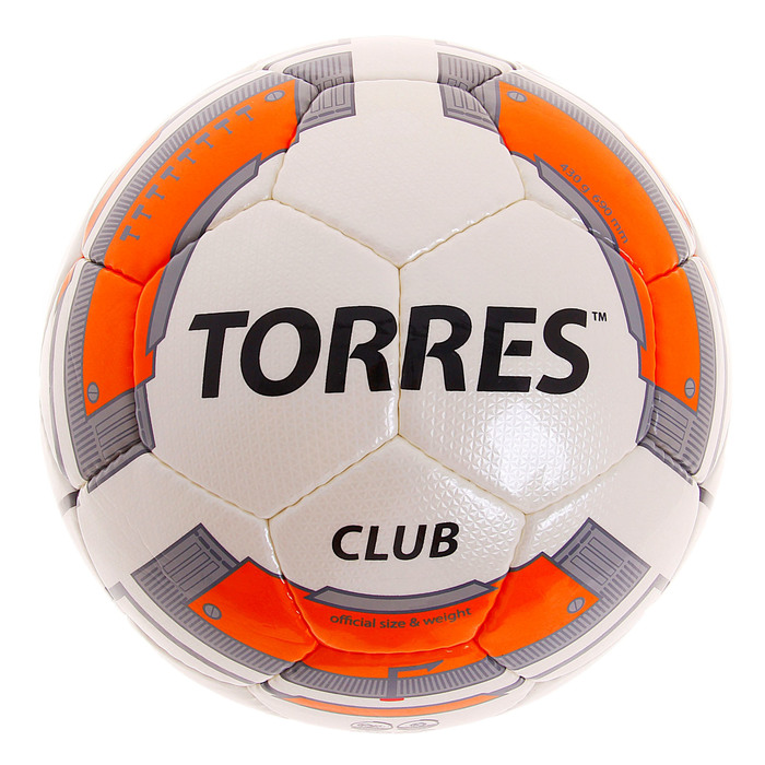 Мяч футбольный Torres Club, F30035, размер 5