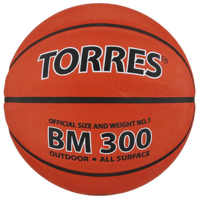 Мяч баскетбольный Torres BM300, B00017, размер 7